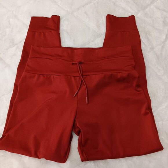 soft satin-like stretch jogger pants jrs size medium (7-9) - Picture 1 of 16